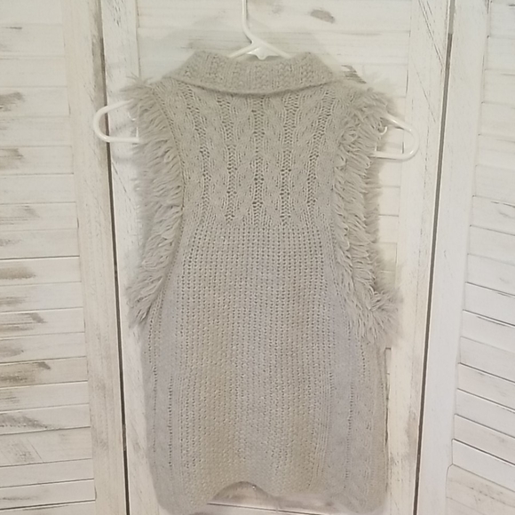 Sweater zippered vest - Picture 4 of 4